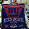 New York Giants Quilt Bedding Set with Full Size Quilt Bed Set