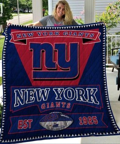 New York Giants Quilt Bedding Set with Full Size Quilt Bed Set