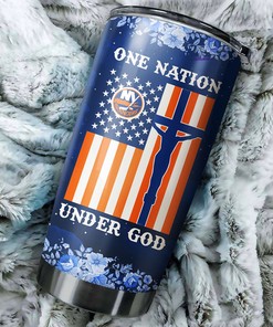 New York Islanders NHL Tumbler - One Nation Under God
