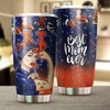 New York Mets MLB Tumbler - Best Mom Ever Design