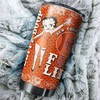 New York Mets MLB Tumbler for Betty Boop fans with MLB logo