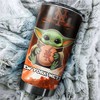 New York Mets MLB Tumbler with Baby Yoda Personalization