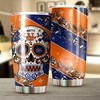 New York Mets MLB Tumbler with Skull Graphics