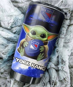 New York Rangers NHL Tumbler for Baby Yoda Fans