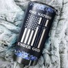 New York Yankees MLB Tumbler - One Nation Under God Design for Baseball Fans