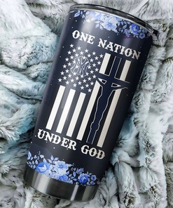 New York Yankees MLB Tumbler - One Nation Under God Design for Baseball Fans