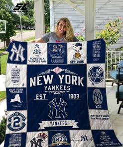 New York Yankees Quilt Bedding Set - Celebrate Your Fandom