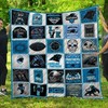 Nfl Carolina Panthers Bed Set Queen with Quilt Blanket