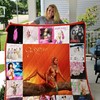 Nicki Minaj Albums Quilt Blanket, Ideal for Fans of Hip-Hop and Pop Music