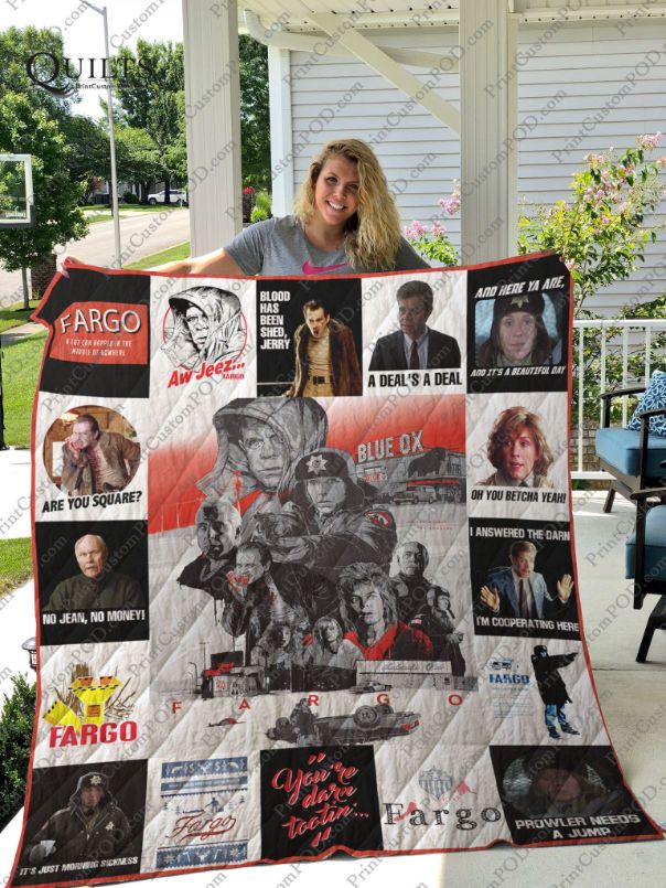 No Jean No Money Fargo Quilt Blanket - Cool and Trendy Sofa Throw Blanket