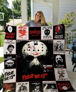 No Lives Matter: A Collection for Fans of Friday The 13th in a Halloween Quilt Blanket