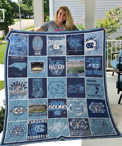 North Carolina Tar Heels NCAA Quilt Blanket for a Cozy Sleeping Experience