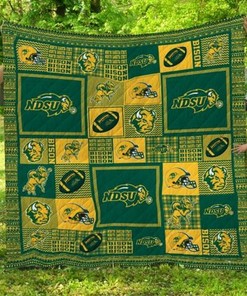 North Dakota State Bison NCAA Collection Quilt Bedding Set