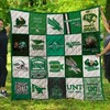 North Texas Mean Green NCAA Quilted Bedding Set for a Chic and Soft Bed