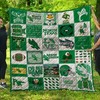North Texas Mean Green Ncaa Quilt Bedding Set for Boys