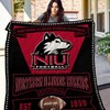 Northern Illinois Hukies Collection Green NCAA Quilt Blanket - Stay Comfy with Huskie Pride