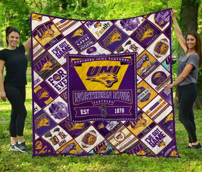 Northern Iowa Panthers Collection Ncaa Quilt Bedding Set - Stay Warm While Supporting Your Team