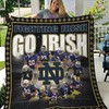 Notre Dame Fighting Big Go Irish NCAA Quilt Comforter with Unique Design