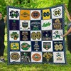 Notre Dame Fighting Irish Collected Collection Loved NCAA Quilt Blanket - Perfect for Fans of All Ages