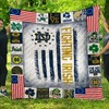 Notre Dame Fighting Irish Collected Green NCAA Quilt Blanket - Stay Comfy with Some Irish Spirit