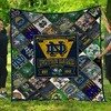 Notre Dame Fighting Irish NCAA Quilt Bedspread for a Chic and Comfortable Bed