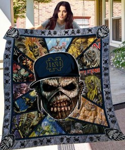 Notre Dame Fighting Irish NCAA Quilt Blanket - Perfect for Fans of Every Age