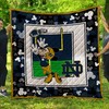 Notre Dame Fighting Irish Quilt Bedding Set for Girls
