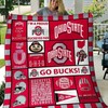 Ohio State Buckeyes NCAA Quilt Coverlet for a Cozy and Chic Bed