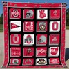 Ohio State Buckeyes Quilt Blanket with Iconic Design and Comfortable Material