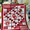 Oklahoma Sooners Boomer Sooner NCAA Quilt Blanket - Perfect for the Ultimate Sooners Fan