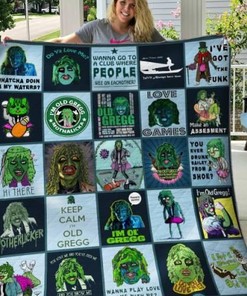 Old Gregg fans, don't miss out on this unique quilt blanket