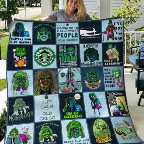 Old Gregg fans, don't miss out on this unique quilt blanket