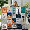On Thursdays We Watch Grey's Anatomy For Fans Cozy Quilt Blanket
