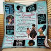 Once Upon A Time, A Daughter Received A Personalized Quilt Blanket Gift From Mom