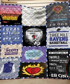 One Tree Hill Ravens Basketball Quilt Blanket - Inspired by the Iconic TV Show