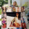One the 6 Jennifer Lopez Albums For Girls Quilt Bedding Set, Featuring the Iconic Pop and Latin Music Star