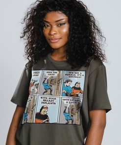 Open the Gate and welcome Females with this Funny Meme Unisex Shirt featuring Possums and Raccoon Tanuki