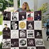 Original Elvis Presley Collection Quilt Blanket - The King of Music for Fans