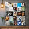 Original John Lennon Style Album Covers Quilt Bedding Set for Fans of Classic Rock and The Beatles
