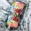 Ottawa Senators NHL Tumbler - Flowers for Best Mom Ever, She Deserves Only the Best
