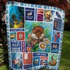 Otter Lover Just A Girl Who Loves Otters Quilt Blanket for Otter Lovers