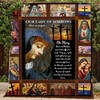 Our Lady Of Sorrows Quilt Blanket - Find comfort in Our Lady Of Sorrows with this quilt blanket