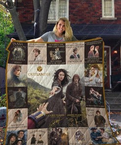 Outlander Quilt Blanket - TV Series 5th Anniversary Bedding