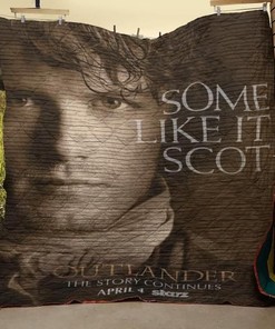 Outlander The Story Continues April 4 Quilt Blanket - Perfect for Fans