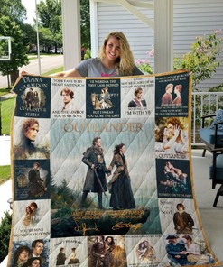Outlander Tv Series Collection Quilt Bedding Set, Ideal for Fans of the Show