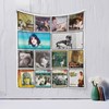 Pacific Northwest Wonderful Country Rock Singer Quilt Blanket - A Tribute to Gram Parsons