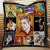 Painting Elvis Presley Inspired Quilt Bedding Set Vintage Style for Fans