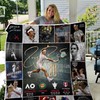 Pay homage to tennis legend Roger Federer with this quilt blanket