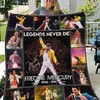 Pay tribute to Freddie Mercury with this Queen's Freddie Mercury 1946 - 1991 Collection Quilt Bedding Set