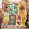 Peace Be The Journey: Hippie Quilt Blanket for Fans of All Ages